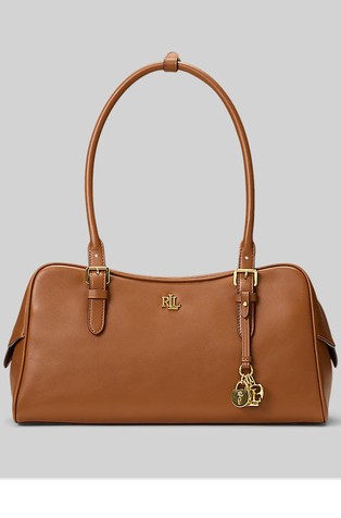 Marcy Large Leather Satchel