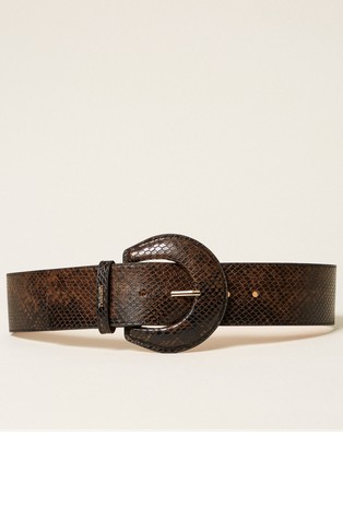 Python print leather belt