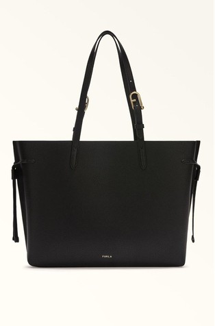 Večja usnjena tote torba