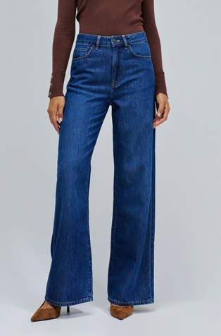 Wide leg jeans