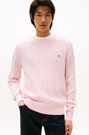 Cable Knit Cotton Jumper