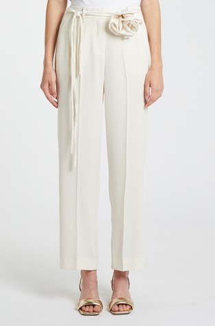 Straight fit trousers