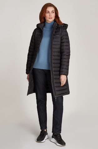 Lightweight Nylon Coat With Hood