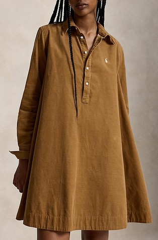 Corduroy Shirtdress