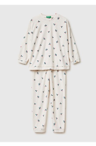 Christmas pyjamas with holly