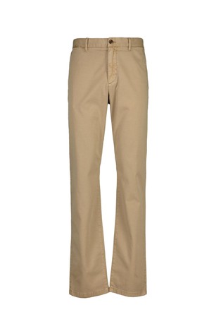 GANT Slim Fit Dobby Structured Chinos Dark Khaki 3