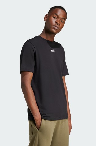 ADIDAS Lounge Still Life Lemons Back Graphic T-Shirt Black 3