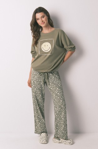Cotton SmileyWorld® long pyjamas