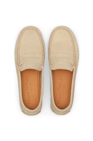 MARC O'POLO Mokasini iz semiša Bež - Beige 4