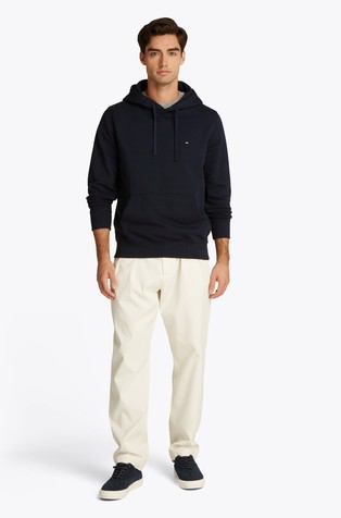 TOMMY HILFIGER Pulover s kapuco in vezeno logo zastavico Modra - Dark Blue 3
