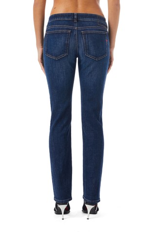 DIESEL Straight jeans - 2002 09B90 Dark Blue 3