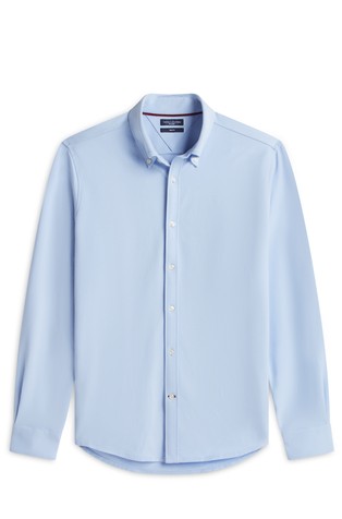 Performance Slim Fit Pique Oxford Shirt