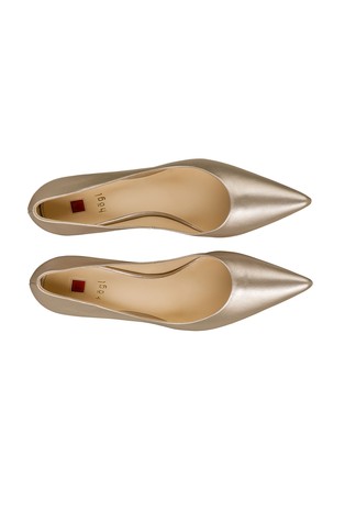 HÖGL Era leather high heels Gold 4