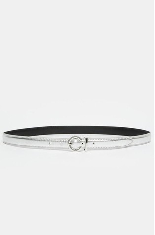 Leather belt