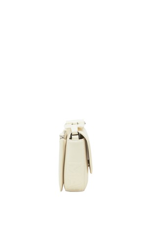 MARC O'POLO Shoulder bag small made from faux-leather Natural Cotton 2