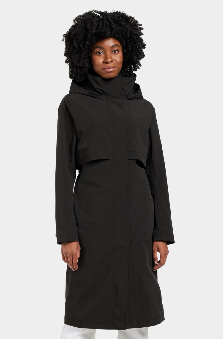 DIDRIKSONS Isolde Waterproof Long Parka Black 