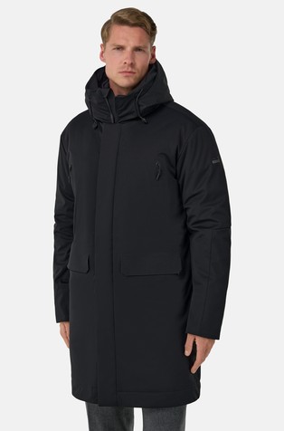 L-Block vodoodbojna bunda s kapuco iz tehnične tkanine