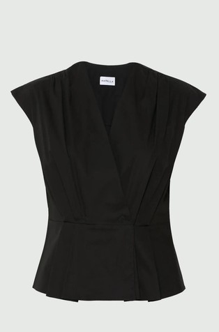 Cotton poplin blouse