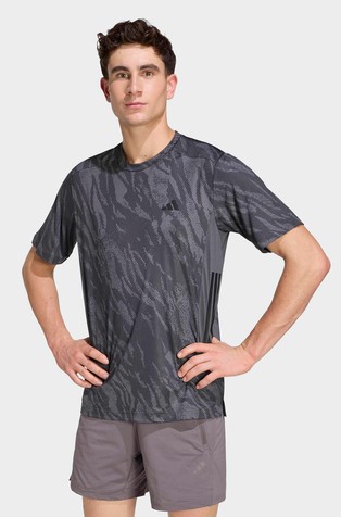 Cool Intensity Workout T-shirt with Pattern