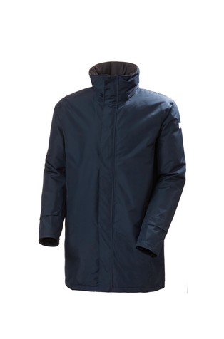 HELLY HANSEN Dubliner izolacijska dolga dežna jakna Modra - Dark Blue 5