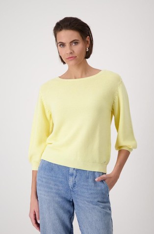 Cotton knitted jumper