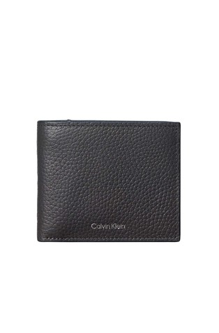 Leather Logo Billfold Wallet