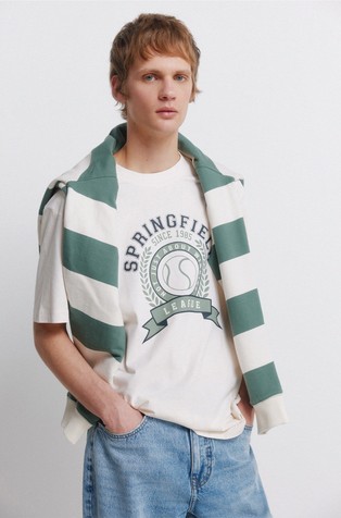 Sport logo majica s kratkimi rokavi