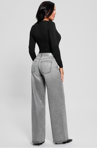 GUESS Relaxed fit jeans hlače Siva - Gray 5