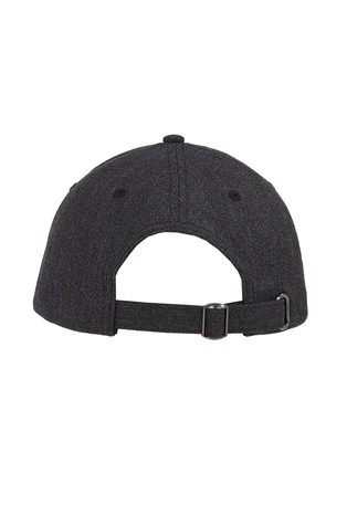 CALVIN KLEIN Linen Blend Cap Black 2