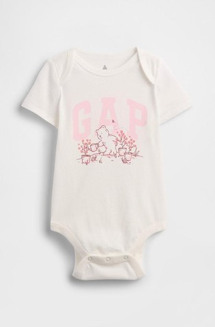 Gap logo bodi s kratkimi rokavi za dojenčke