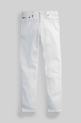 RALPH LAUREN Sullivan Slim Stretch Jean White 4
