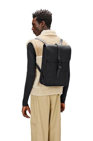 RAINS Mini Unisex Waterproof Backpack Black 3