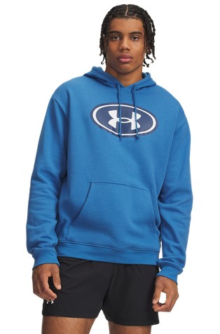 UA Rival Fleece Branded Hoodie