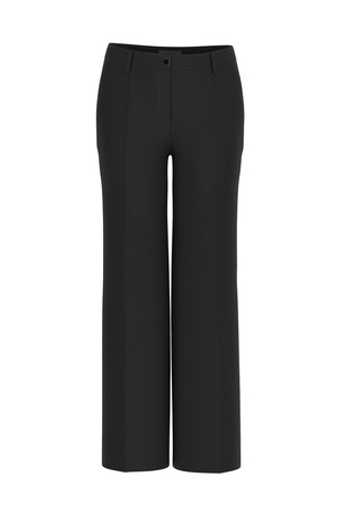 Relaxed fit hlače iz viskozne mešanice