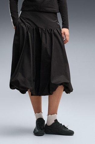 T7 Balloon Midi Skirt