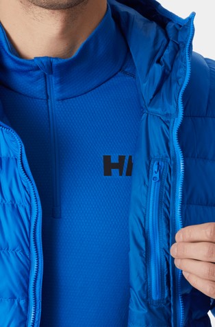 HELLY HANSEN Verglas puhovka s kapuco Modra - Blue 4