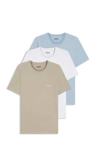 Three-pack of cotton underwear T-shirts