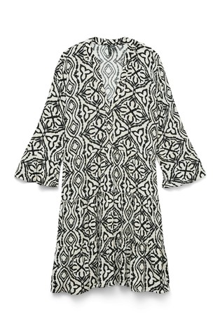 VMMENNY Short dress with flounces