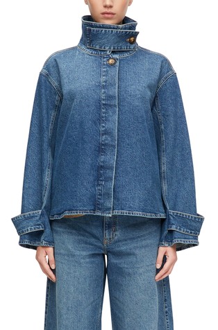 Relaxed fit denim jacket