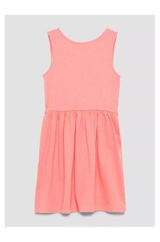 Mixed material dress with bow detail
