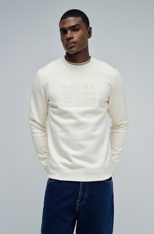 Sweatshirt with branding