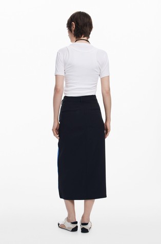 DESIGUAL Krilo iz kombinacije tkanin Večbarvna - Blue / Black 2