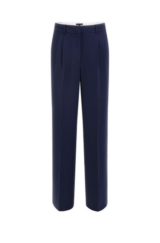 Tailored crepon pants