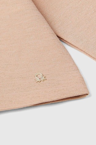 BENETTON Elegant jacket with lurex Soft Pink 3