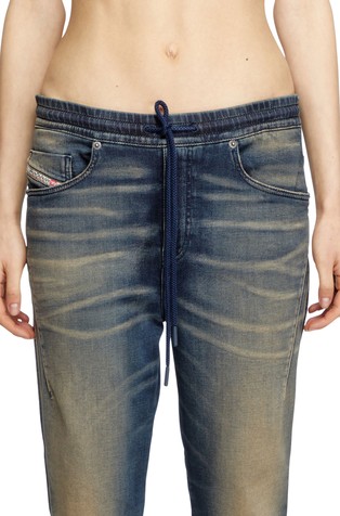 DIESEL Boyfriend jeans - 2041 D-Fayza Joggjeans® 068PM Dark Blue 4