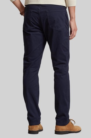 RALPH LAUREN Sullivan slim raztegljive hlače Modra - Blue 2