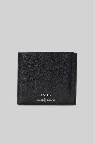 Usnjena denarnica z žepom za kovance