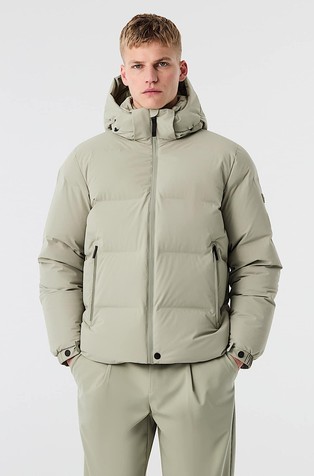 Hooded Down water-repellent Puffer Jacket