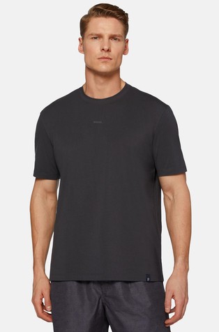 T-Shirt In Stretch Supima Cotton