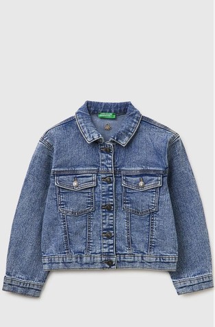 Oversized fit denim jakna